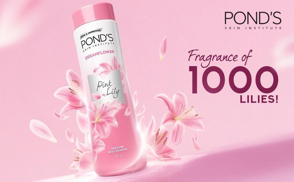 Ponds Dreamflower Pink Lily 80gm