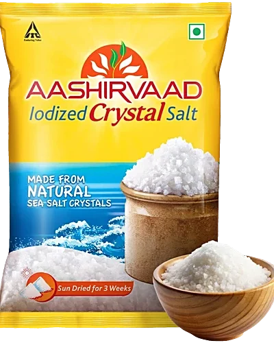 Aashirvaad Crystal salt 1kg/ఆశీర్వాద్ హిమాలయ తేనే