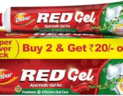 Dabur red gel tooth paste 2x150 gm