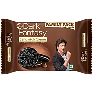 Sun feast Dark fantasy sandwich cream chocolate  237gm