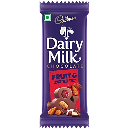 Cadbury Dairy Milk Fruit & Nut Chocolate Bar, 36 g
