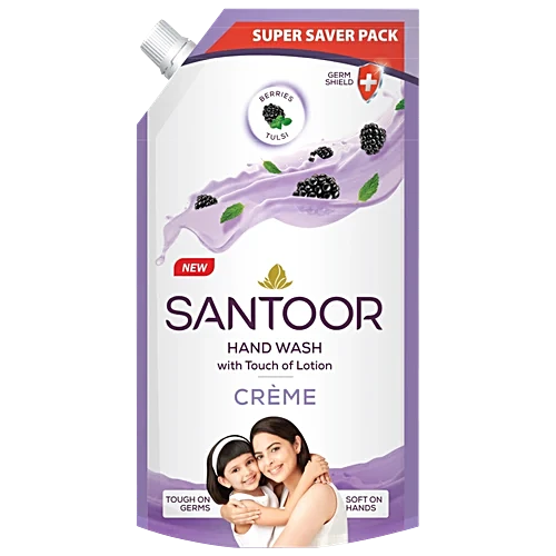 Santoor Hand Wash Creme 650ml99