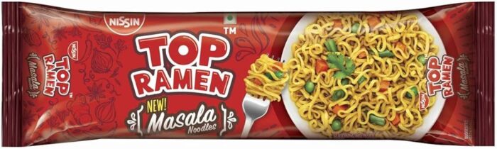 Nissin Top Ramen Super Noodles, Masala, 480g