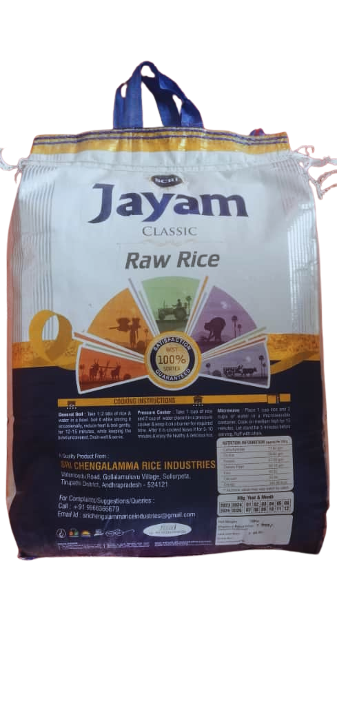 Jayam Classic Raw Rice 10kg