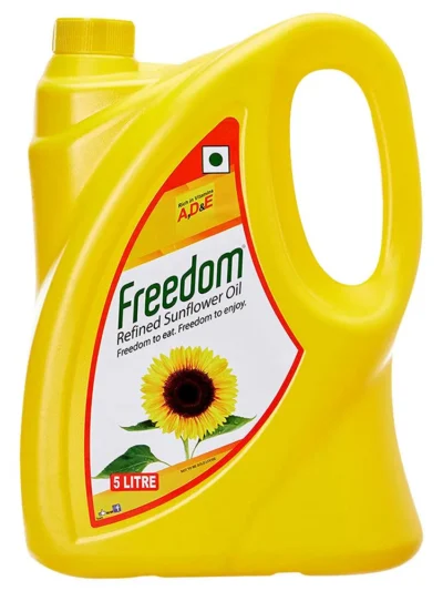 Freedom sunflower oil 5 Ltr