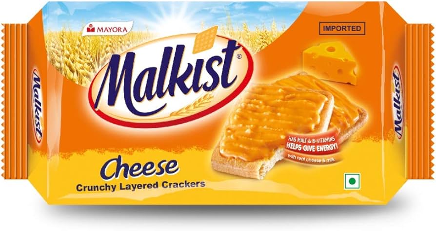 Malkist Cheese Flavoured 144g