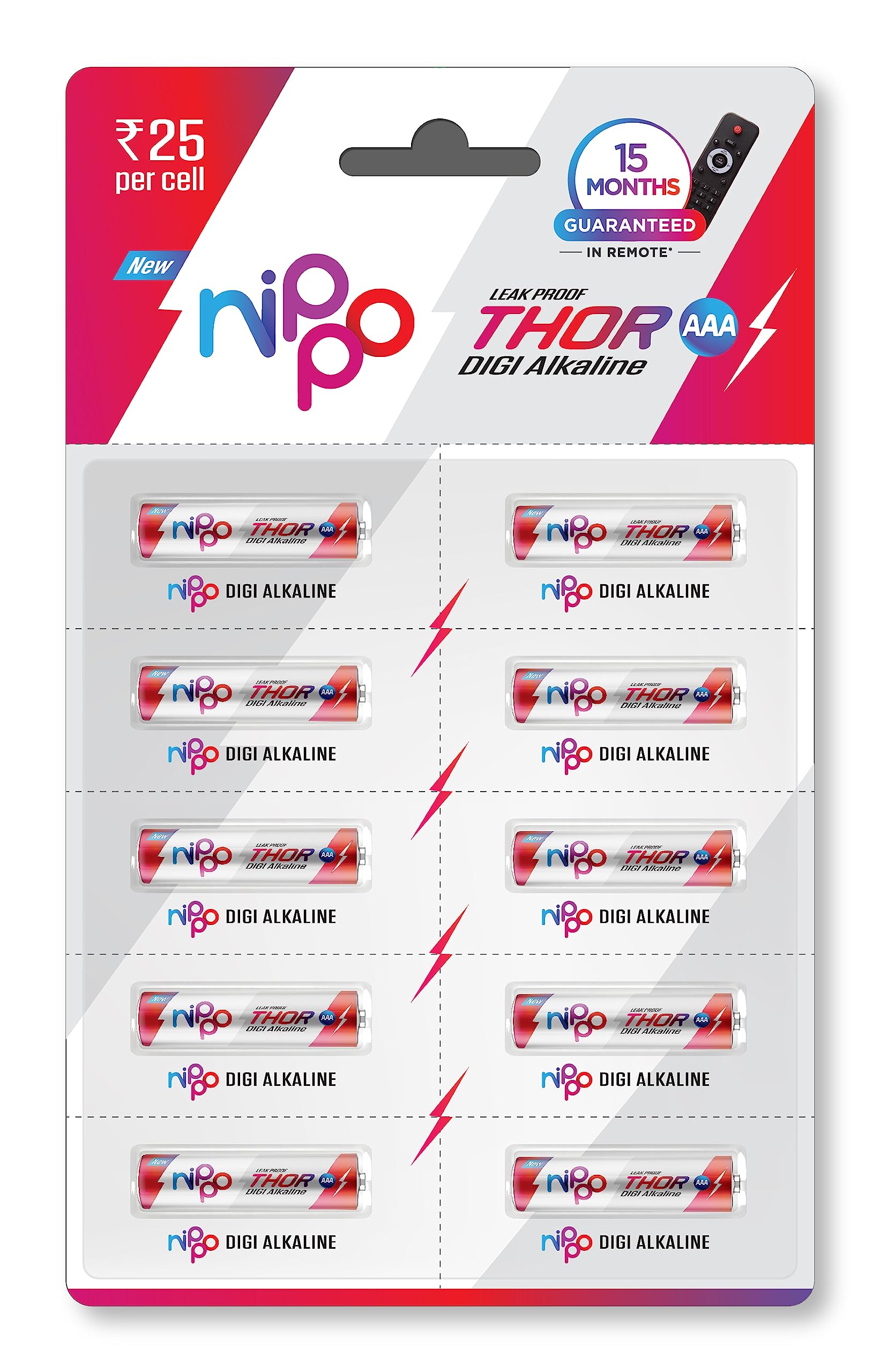 Nippo Alkaline AAA THOR Cell