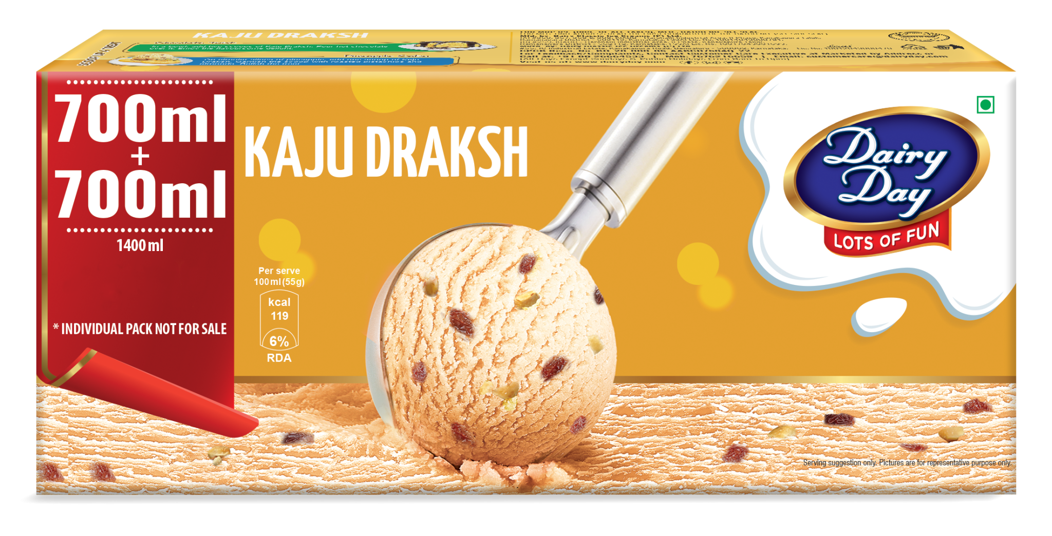 Dairy Day Kaju Draksha 1+1
