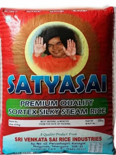 SatyaSai Steam Rice 24kg