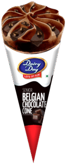 Dairy Day Belgian chocolate cone