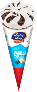 Dairy Day Sr. Cone Vanilla