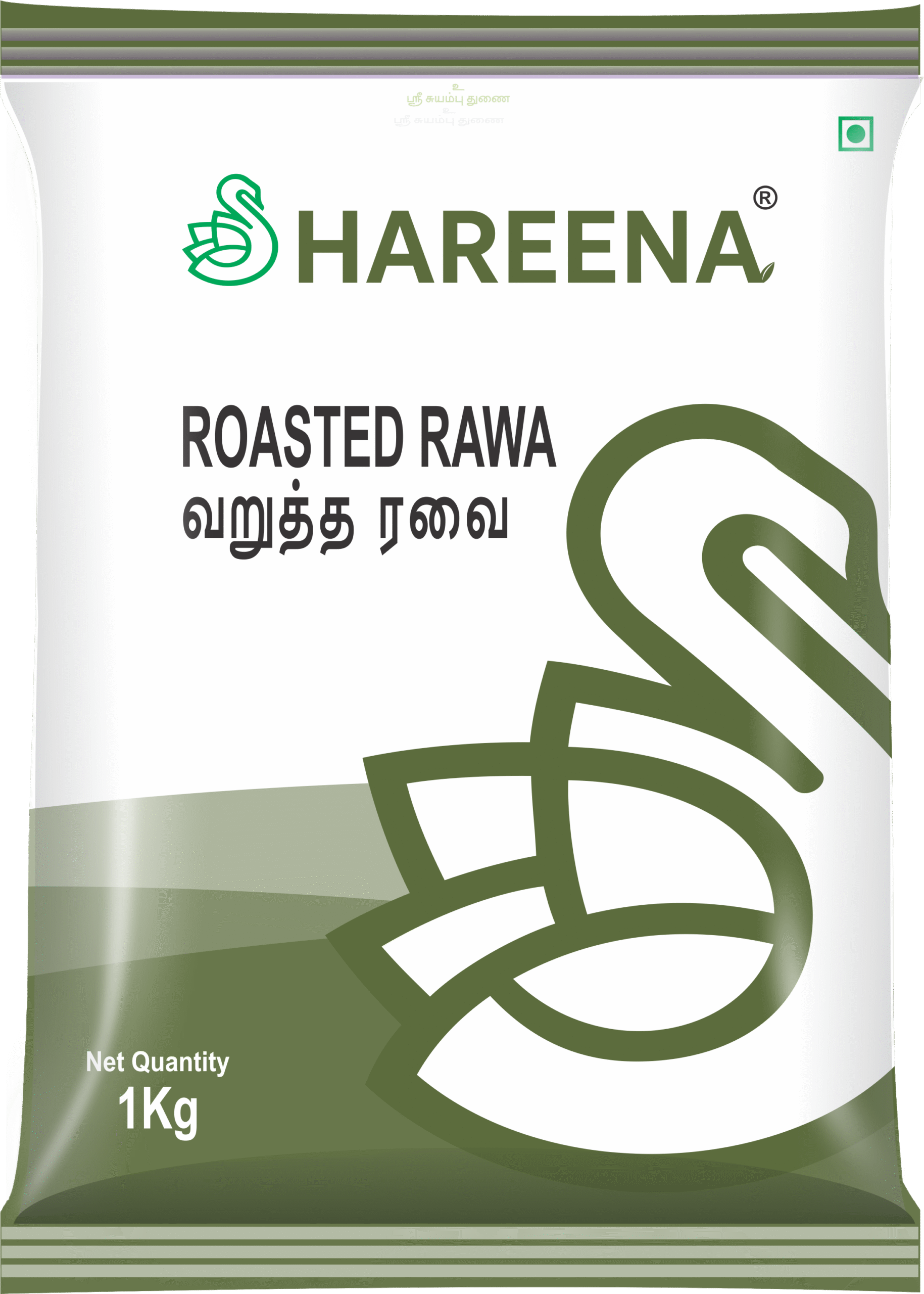 Hareena Roasted Rawa 1kg