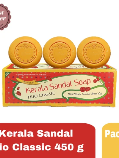 Kerala Sandal Soap Trio Classic 3*150gm