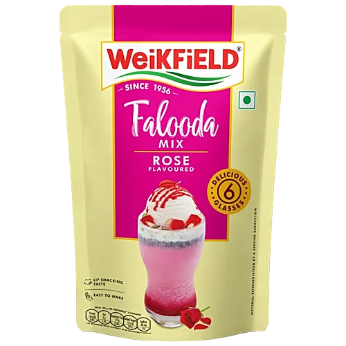 Weikfield Falooda Mix Rose Flavoured 200gm