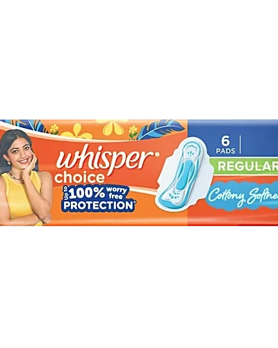 Whisper Choice Regular 6 Pads